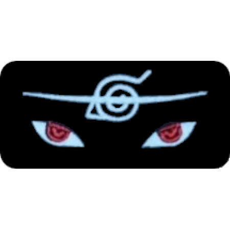 Шеврон глаза Наруто аниме (AN-12-456-14)